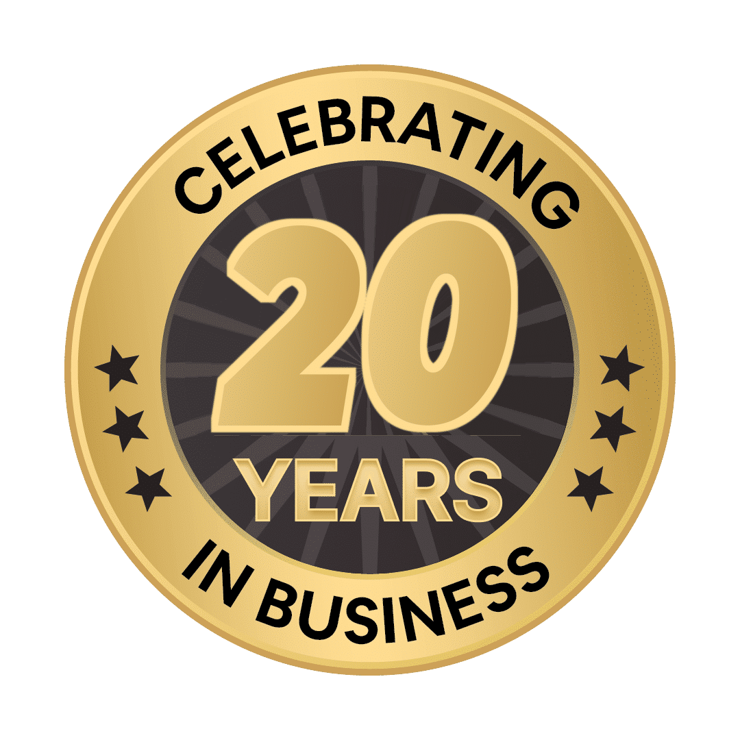 Celebrating 20 Years in Business